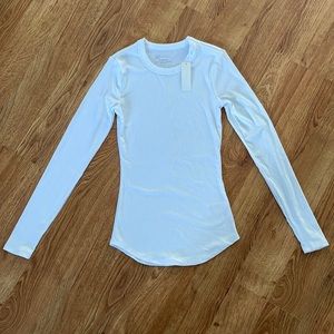 Ribbed long sleeve